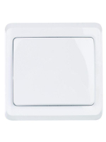 Выключатель 1-кл. СП Вега 10А IP20 ВС10-1-0-ВБ бел. GENERICA EVV10-K01-10-DM ТехноИмпульс