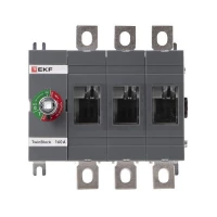 Рубильник 3п 160А без рукоятки управления TwinBlock PROxima EKF tb-s-160-3p ТехноИмпульс