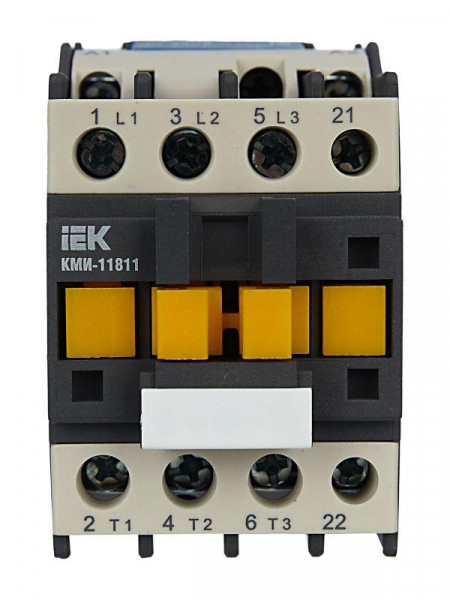 Контактор КМИ-11811 18А 230В/АС3 1НЗ KARAT IEK KKM11-018-230-01 ТехноИмпульс
