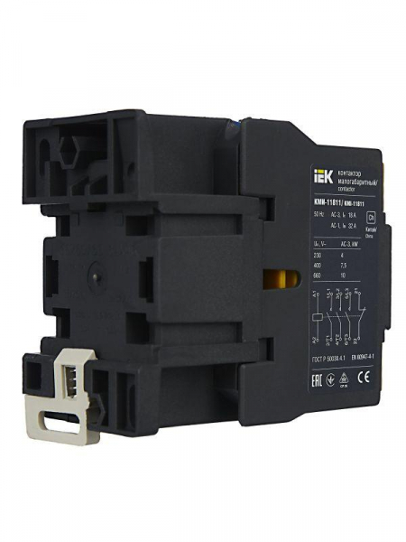 Контактор КМИ-11811 18А 230В/АС3 1НЗ KARAT IEK KKM11-018-230-01 ТехноИмпульс