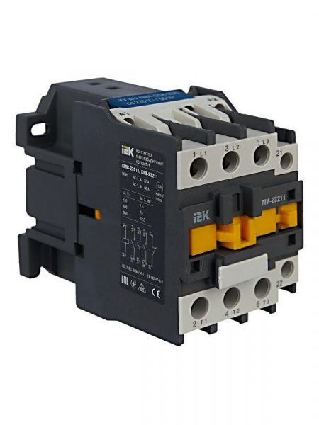 Контактор КМИ-23211 32А 230В/АС3 1НЗ KARAT IEK KKM21-032-230-01 ТехноИмпульс