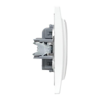 Розетка 1-м СП Минск 10А IP20 без заземл. защ. шторки бел. Basic EKF ERR10-022-100 ТехноИмпульс