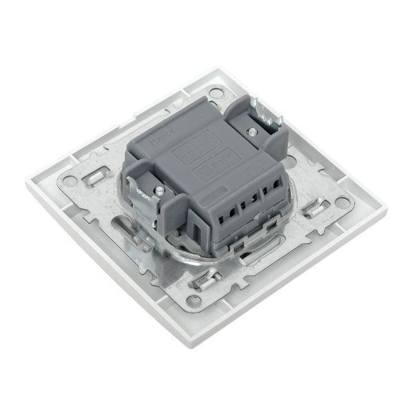 Выключатель 3-кл. СП Минск 10А IP20 бел. Basic EKF ERV10-024-10 ТехноИмпульс