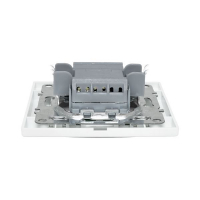 Переключатель проходной 1-кл. СП Минск 10А IP20 бел. Basic EKF ERV10-025-10 ТехноИмпульс
