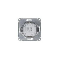 Выключатель 2-кл. СП Glossa 10А IP20 (сх. 5) 10AX механизм платина SE GSL001251 ТехноИмпульс