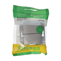 Выключатель 2-кл. СП Glossa 10А IP20 (сх. 5) 10AX механизм платина SE GSL001251 ТехноИмпульс