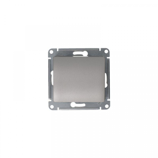 Переключатель проходной 1-кл. СП Glossa 10А IP20 (сх. 6) 10AX механизм платина SE GSL001261 ТехноИмпульс