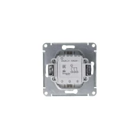 Выключатель 3-кл. СП Glossa 10А IP20 (сх. 3) 10AX механизм платина SE GSL001231 ТехноИмпульс