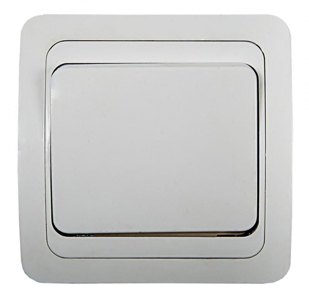Выключатель 1-кл. СП Classico 2021 10А IP20 бел. ASD / IN HOME 4680005959846 ТехноИмпульс