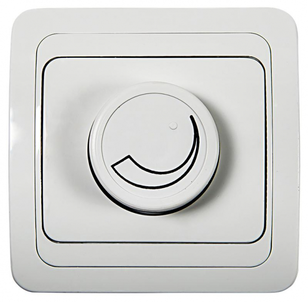 Диммер 600Вт CLASSICO 2111 бел. ASD / IN HOME 4680005959884 ТехноИмпульс