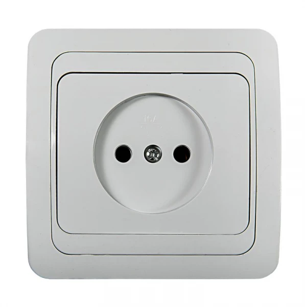 Розетка 1-м СП Classico 2022 16А IP20 бел. ASD / IN HOME 4680005959891 ТехноИмпульс