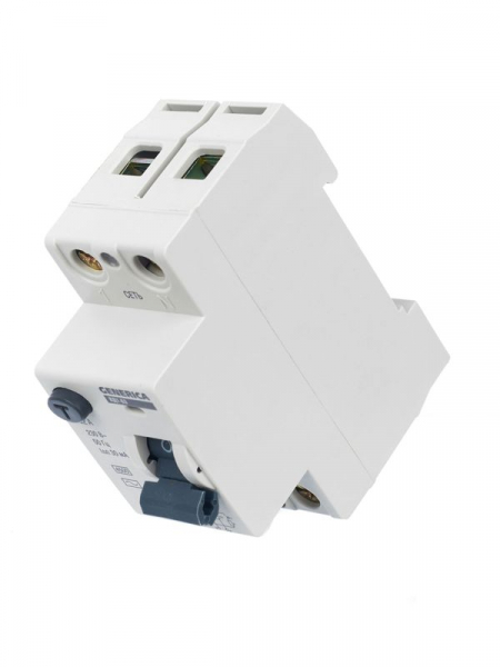 Выключатель дифференциального тока (УЗО) 2п 32А 30мА тип AC ВД1-63 GENERICA MDV15-2-032-030 ТехноИмпульс