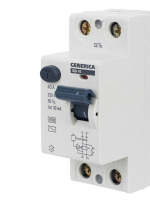 Выключатель дифференциального тока (УЗО) 2п 40А 30мА тип AC ВД1-63 GENERICA MDV15-2-040-030 ТехноИмпульс