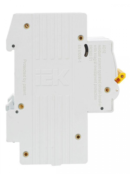 Выключатель автоматический дифференциального тока 2п C 25А 100мА тип AC 4.5кА АД-12 KARAT IEK MAD10-2-025-C-100 ТехноИмпульс