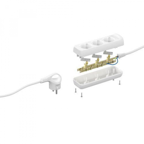 Удлинитель 3х10м с заземл. 16А IP20 U-3e-10m-3х1 ПВС 3х1 Эра Б0028373 ТехноИмпульс