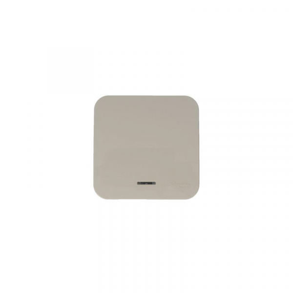 Выключатель 1-кл. ОП Blanca 10А IP20 (сх. 1) 250В с подсветкой с изолир. пластиной беж. SE BLNVA101117 ТехноИмпульс