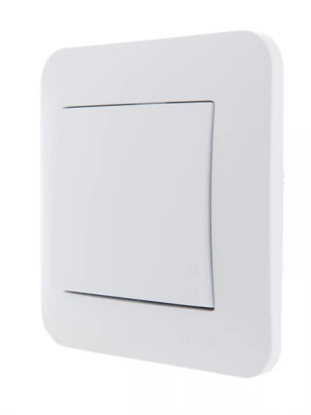 Выключатель 1-кл. 1п СП Karina 10А IP20 механизм бел. LEZARD 707-0288-100 ТехноИмпульс