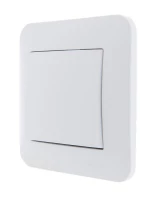 Выключатель 1-кл. 1п СП Karina 10А IP20 механизм бел. LEZARD 707-0288-100 ТехноИмпульс