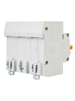 Выключатель автоматический модульный 3п C 50А 10кА ВА47-100 KARAT IEK MVA40-3-050-C ТехноИмпульс