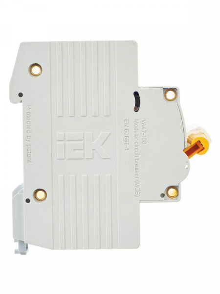 Выключатель автоматический модульный 3п C 50А 10кА ВА47-100 KARAT IEK MVA40-3-050-C ТехноИмпульс