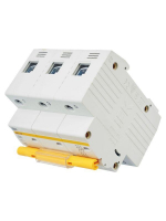 Выключатель автоматический модульный 3п C 50А 10кА ВА47-100 KARAT IEK MVA40-3-050-C ТехноИмпульс