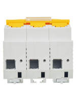 Выключатель автоматический модульный 3п C 50А 10кА ВА47-100 KARAT IEK MVA40-3-050-C ТехноИмпульс
