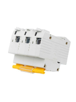 Выключатель автоматический модульный 3п C 63А 10кА ВА47-100 KARAT IEK MVA40-3-063-C ТехноИмпульс