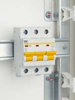 Выключатель автоматический модульный 3п B 25А 4.5кА ВА47-29 KARAT IEK MVA20-3-025-B ТехноИмпульс