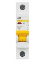 Выключатель автоматический модульный 1п B 2А 4.5кА ВА47-29 KARAT IEK MVA20-1-002-B ТехноИмпульс