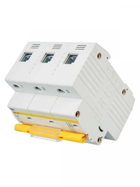 Выключатель автоматический модульный 3п C 32А 10кА ВА47-100 KARAT IEK MVA40-3-032-C ТехноИмпульс