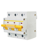 Выключатель автоматический модульный 3п C 32А 10кА ВА47-100 KARAT IEK MVA40-3-032-C ТехноИмпульс