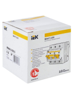 Выключатель автоматический модульный 3п C 32А 10кА ВА47-100 KARAT IEK MVA40-3-032-C ТехноИмпульс