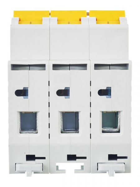 Выключатель автоматический модульный 3п B 10А 4.5кА ВА47-29 KARAT IEK MVA20-3-010-B ТехноИмпульс