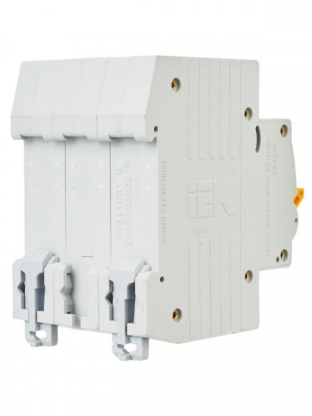 Выключатель автоматический модульный 3п B 10А 4.5кА ВА47-29 KARAT IEK MVA20-3-010-B ТехноИмпульс