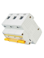 Выключатель автоматический модульный 3п D 25А 10кА ВА47-100 KARAT IEK MVA40-3-025-D ТехноИмпульс