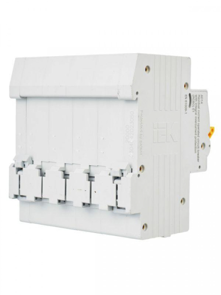 Выключатель автоматический дифференциального тока 4п C 50А 30мА тип AC 4.5кА АД-14 KARAT IEK MAD10-4-050-C-030 ТехноИмпульс