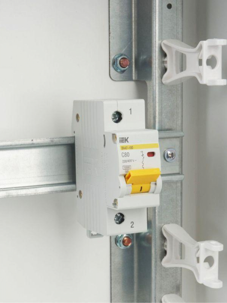Выключатель автоматический модульный 1п C 80А 10кА ВА47-100 KARAT IEK MVA40-1-080-C ТехноИмпульс