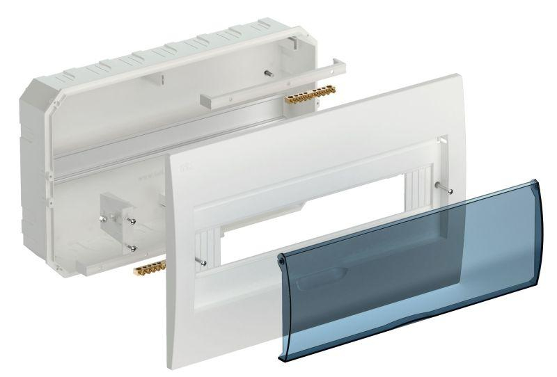 Корпус встраиваемый ЩРВ-П-18 Krepta 3 IP41 пластик. бел. IEK MKP12-V-18-40-10 ТехноИмпульс