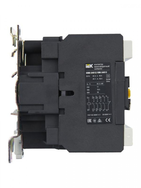 Контактор КМИ-34012 40А 400В/AC3 1НО 1Н3 KARAT IEK KKM31-040-400-11 ТехноИмпульс