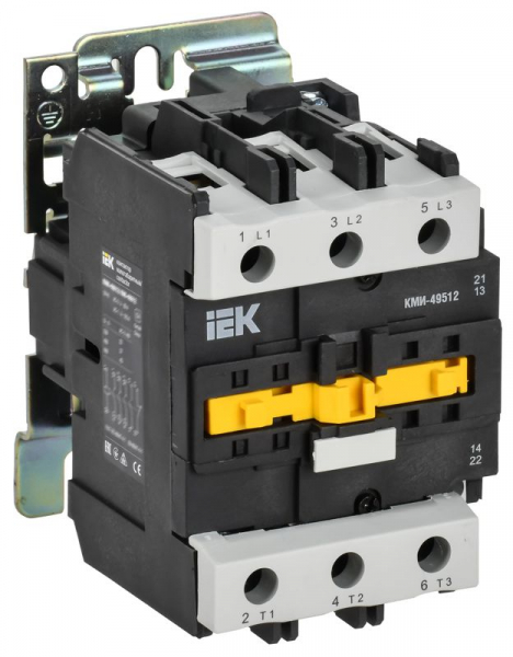 Контактор КМИ-49512 95А 400В/AC3 1НО 1Н3 KARAT IEK KKM41-095-400-11 ТехноИмпульс