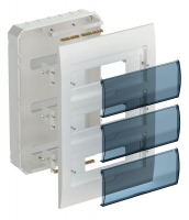 Корпус встраиваемый ЩРВ-П-36 Krepta 3 IP41 пластик. бел. IEK MKP12-V-36-40-05 ТехноИмпульс