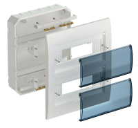 Корпус встраиваемый ЩРВ-П-24 Krepta 3 IP41 пластик. бел. IEK MKP12-V-24-40-10 ТехноИмпульс