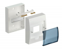 Корпус навесной ЩРН-П-6 Krepta 3 IP41 пластик. бел. IEK MKP12-N-06-40-20 ТехноИмпульс