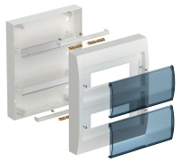 Корпус навесной ЩРН-П-24 Krepta 3 IP41 пластик. бел. IEK MKP12-N-24-40-10 ТехноИмпульс