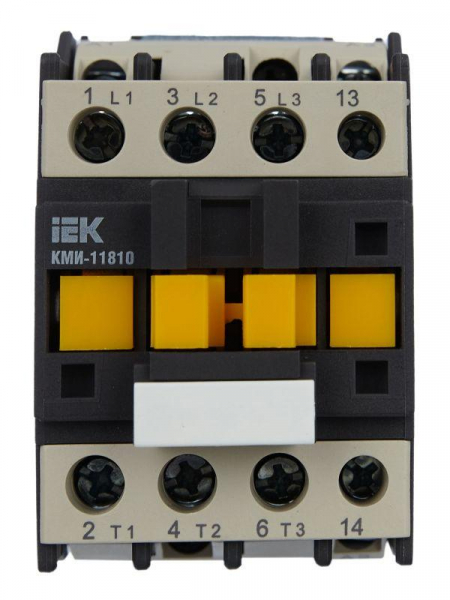 Контактор КМИ-11810 18А 24В/АС3 1НО KARAT IEK KKM11-018-024-10 ТехноИмпульс