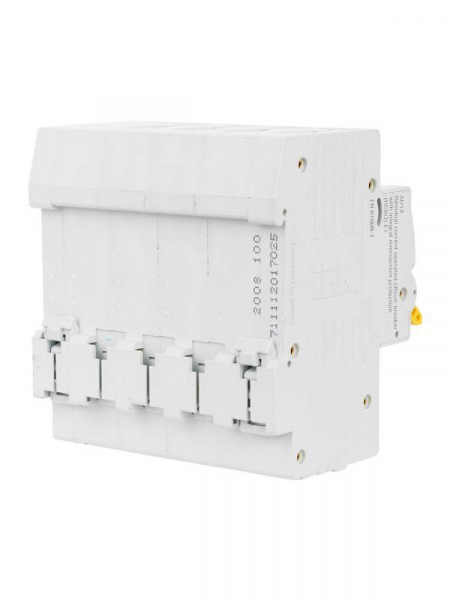 Выключатель автоматический дифференциального тока 4п C 25А 100мА тип AC 4.5кА АД-14 KARAT IEK MAD10-4-025-C-100 ТехноИмпульс