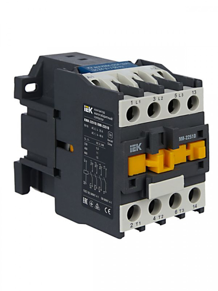 Контактор КМИ-22510 25А 24В/АС3 1НО KARAT IEK KKM21-025-024-10 ТехноИмпульс