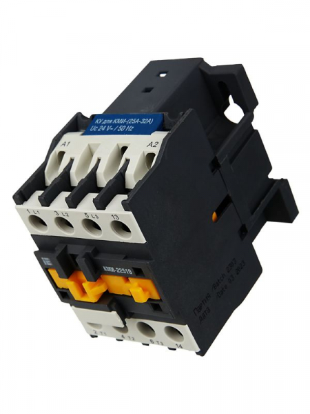 Контактор КМИ-22510 25А 24В/АС3 1НО KARAT IEK KKM21-025-024-10 ТехноИмпульс