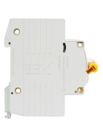 Выключатель автоматический модульный 3п D 63А 10кА ВА47-100 KARAT IEK MVA40-3-063-D ТехноИмпульс