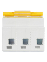 Выключатель автоматический модульный 3п D 63А 10кА ВА47-100 KARAT IEK MVA40-3-063-D ТехноИмпульс